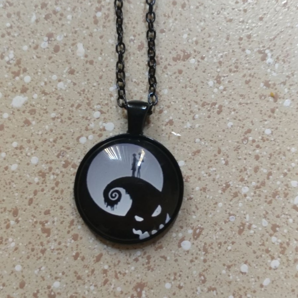 new nighmare before christmas necklace oogie jack